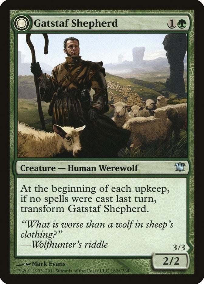 Image for Gatstaf Shepherd (182) (Innistrad) (ISD) - Magic: The Gathering
