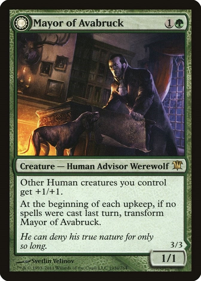 Image for Mayor of Avabruck (193) (Innistrad) (ISD) - Magic: The Gathering