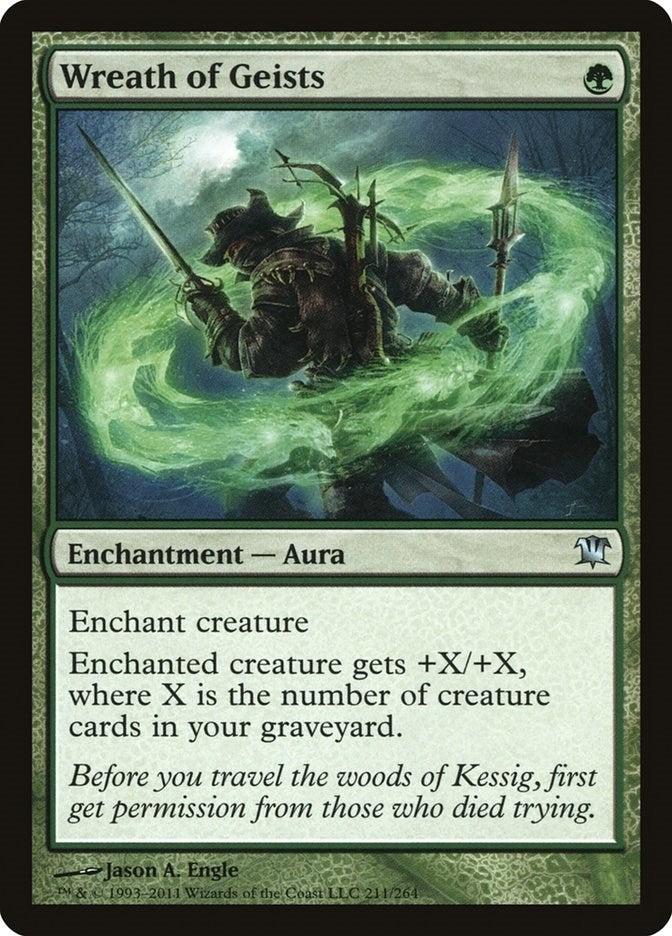 Image for Wreath of Geists (211) (Innistrad) (ISD) - Magic: The Gathering