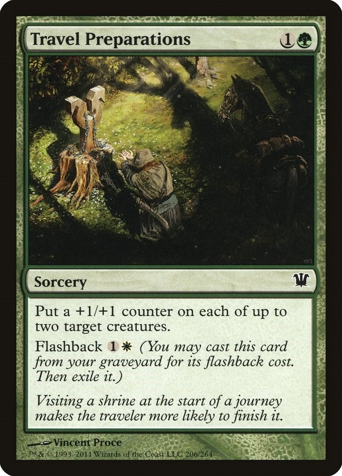 Image for Travel Preparations (206) (Innistrad) (ISD) - Magic: The Gathering