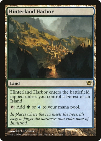 Image for Hinterland Harbor (241) (Innistrad) (ISD) - Magic: The Gathering
