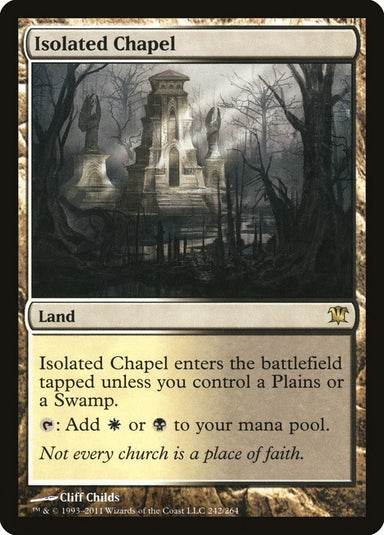 Image for Isolated Chapel (242) (Innistrad) (ISD) - Magic: The Gathering