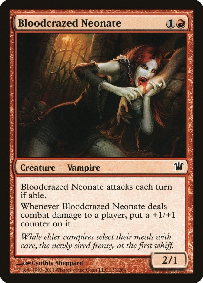 Image for Bloodcrazed Neonate (131) (Innistrad) (ISD) - Magic: The Gathering