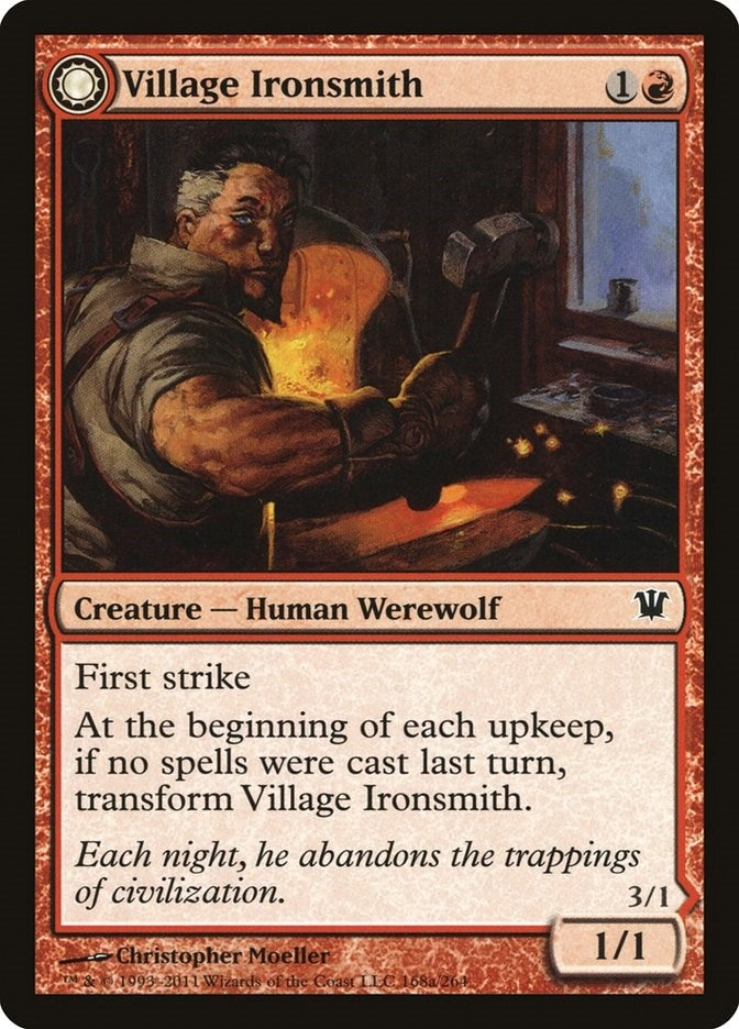 Image for Village Ironsmith (168) (Innistrad) (ISD) - Magic: The Gathering