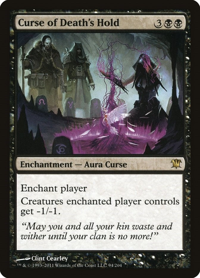Image for Curse of Death's Hold (94) (Innistrad) (ISD) - Magic: The Gathering