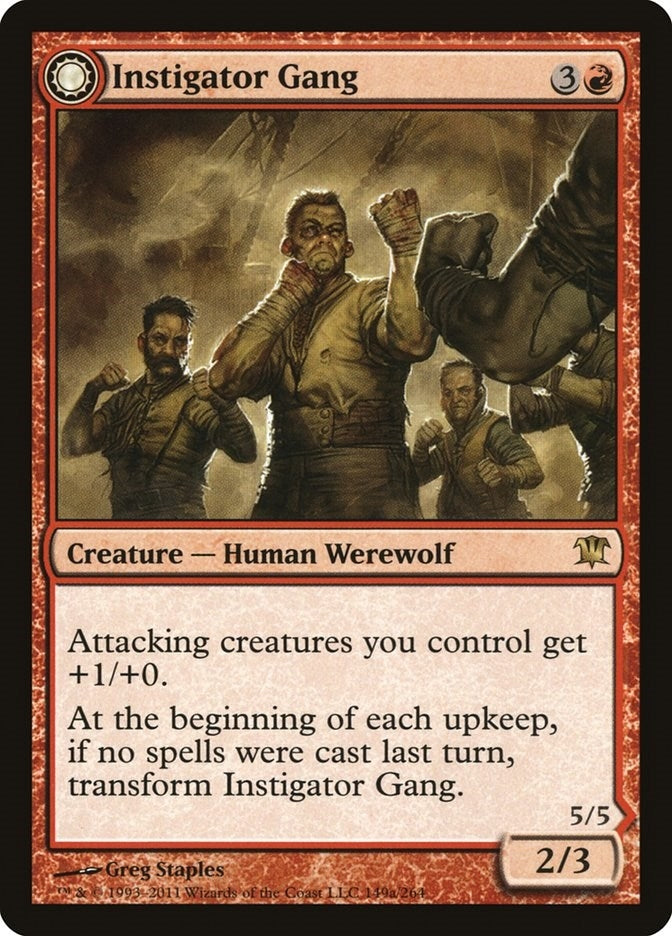 Image for Instigator Gang (149) (Innistrad) - Magic: The Gathering