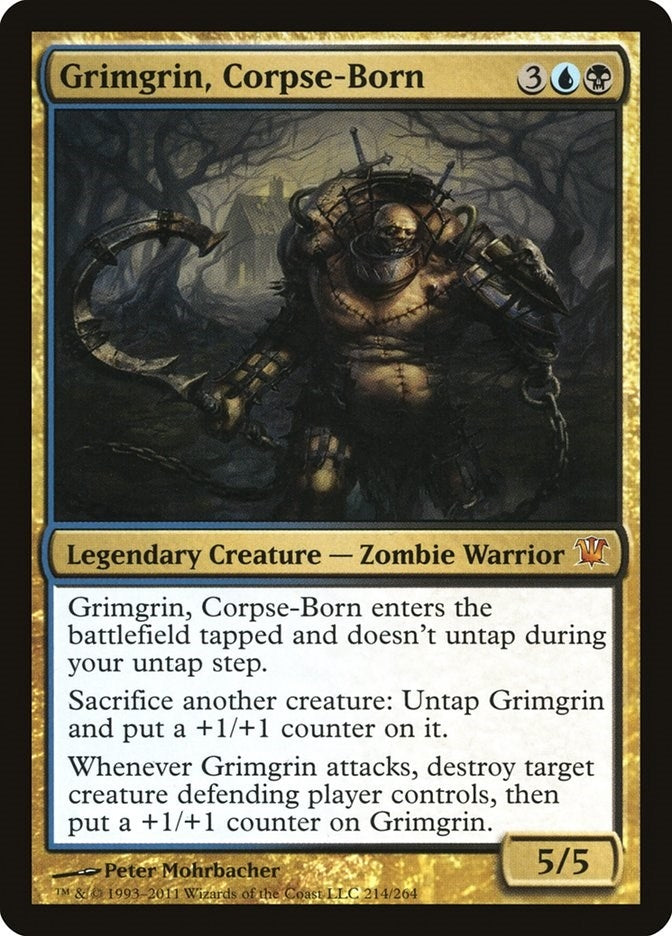 Image for Grimgrin, Corpse-Born (214) (Innistrad) (ISD) - Magic: The Gathering