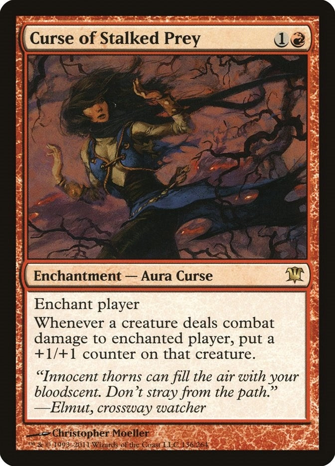 Image for Curse of Stalked Prey (136) (Innistrad) (ISD) - Magic: The Gathering