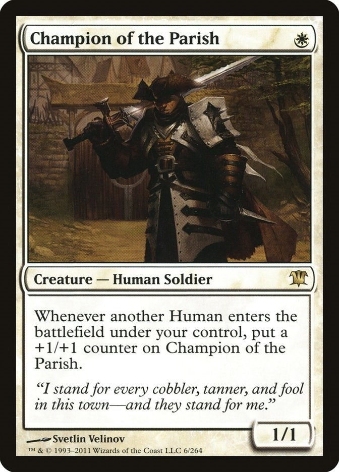 Image for Champion of the Parish (6) (Innistrad) (ISD) - Magic: The Gathering