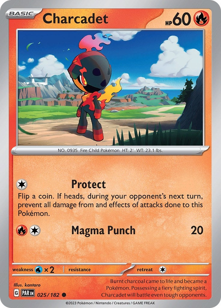 Image for Charcadet (025/182) (SV04: Paradox Rift) (PAR) - Pokemon