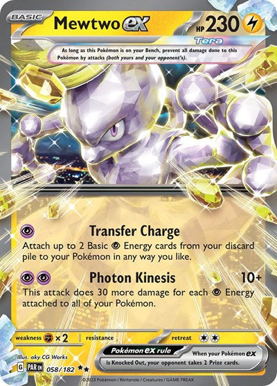 Mewtwo ex - 058/182