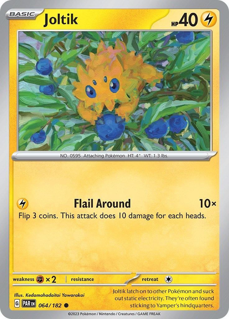 Image for Joltik (064/182) (SV04: Paradox Rift) (PAR) - Pokemon