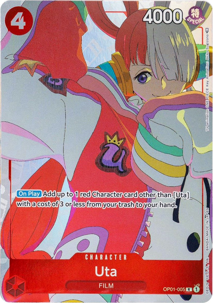 Uta (Gift Collection 2023) (OP01-005) (One Piece Promotion Cards)