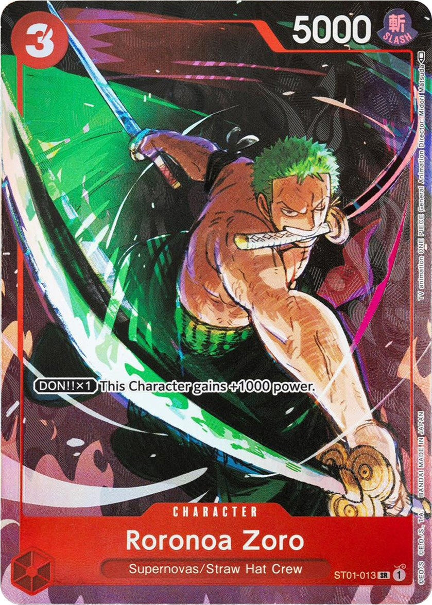 Roronoa Zoro (Gift Collection 2023) (ST01-013) (One Piece Promotion Cards)