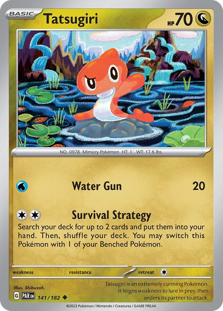 Image for Tatsugiri (141/182) (SV04: Paradox Rift) (PAR) - Pokemon