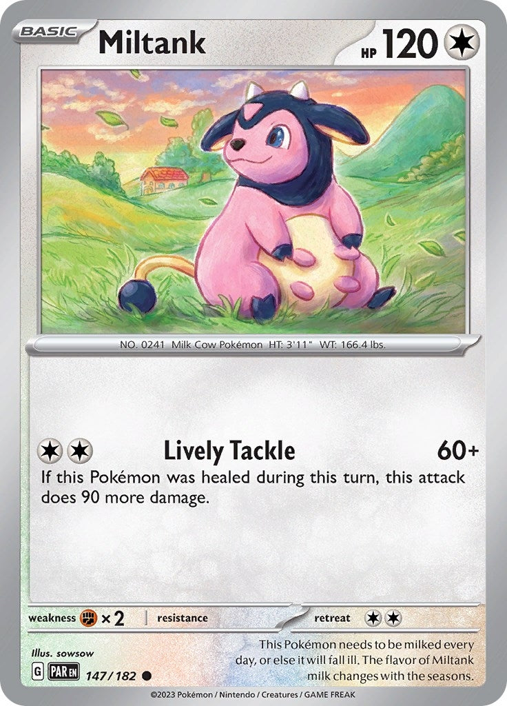 Image for Miltank (147/182) (SV04: Paradox Rift) (PAR) - Pokemon