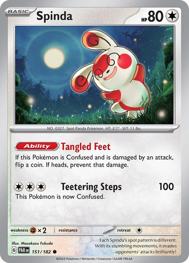 Image for Spinda (151/182) (SV04: Paradox Rift) (PAR) - Pokemon