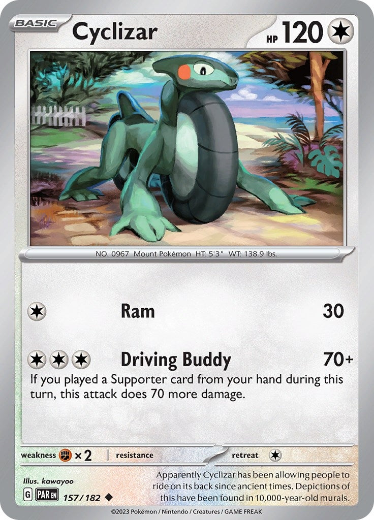 Image for Cyclizar (157/182) (SV04: Paradox Rift) (PAR) - Pokemon