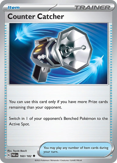 Image for Counter Catcher (160/182) (SV04: Paradox Rift) (PAR) - Pokemon