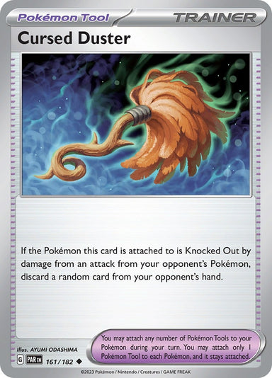 Image for Cursed Duster (161/182) (SV04: Paradox Rift) (PAR) - Pokemon