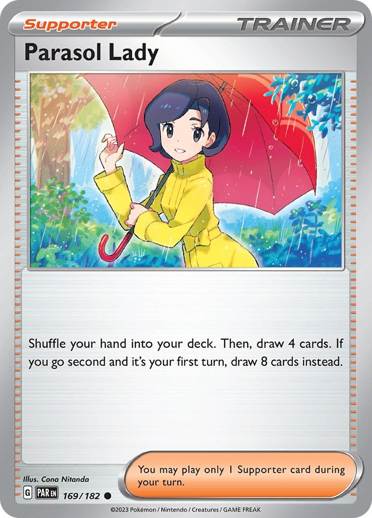 Image for Parasol Lady (169/182) (SV04: Paradox Rift) (PAR) - Pokemon