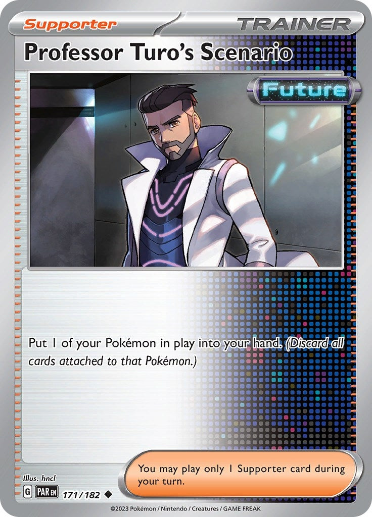 Image for Professor Turo's Scenario (171/182) (SV04: Paradox Rift) (PAR) - Pokemon