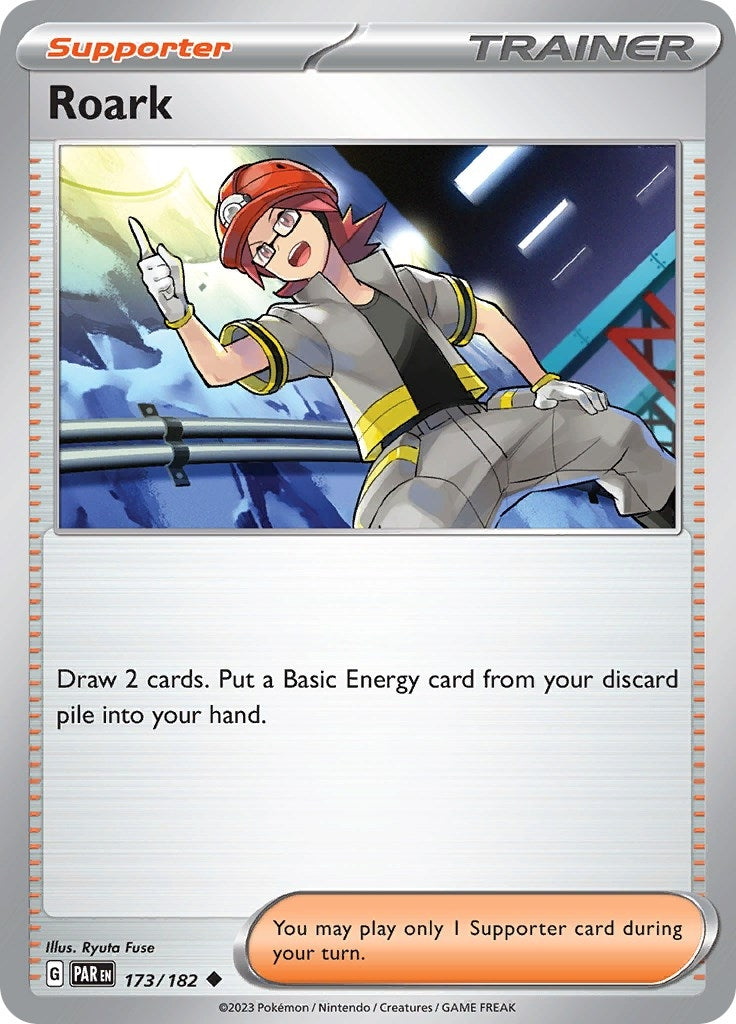 Image for Roark (173/182) (SV04: Paradox Rift) (PAR) - Pokemon