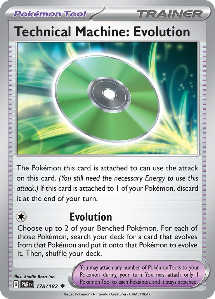 Image for Technical Machine: Evolution (178/182) (SV04: Paradox Rift) (PAR) - Pokemon