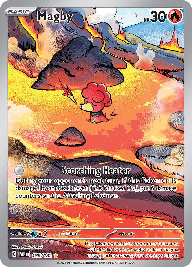 Image for Magby (186/182) (PAR) - Pokemon