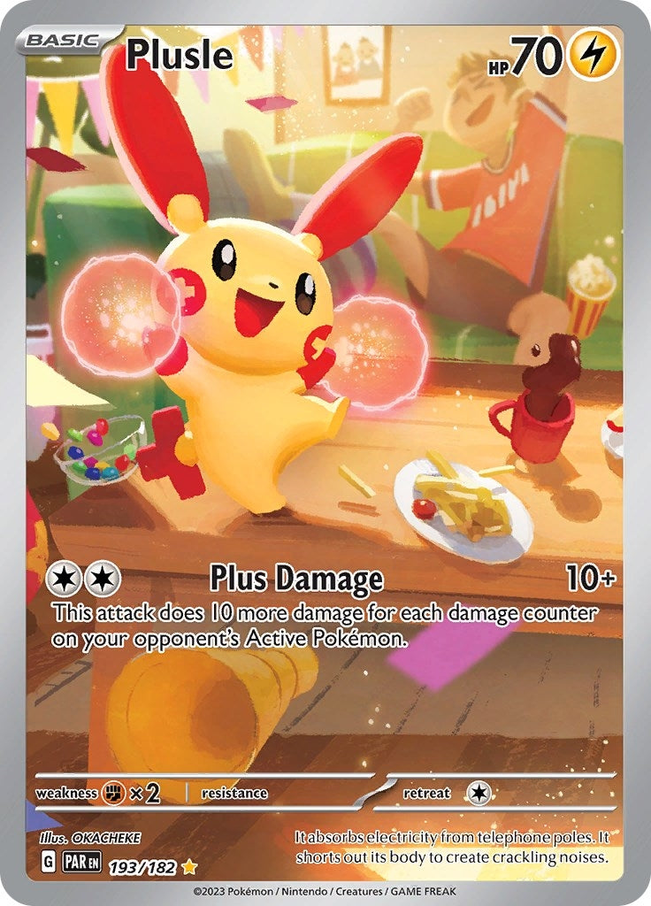Plusle (193/182) (SV04: Paradox Rift)