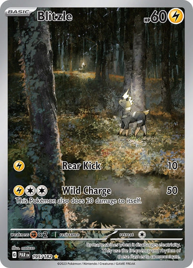 Image for Blitzle (195/182) (PAR) - Pokemon