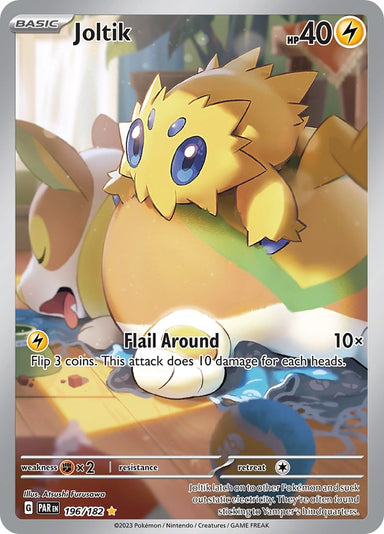 Image for Joltik (196/182) (SV04: Paradox Rift) - Pokemon