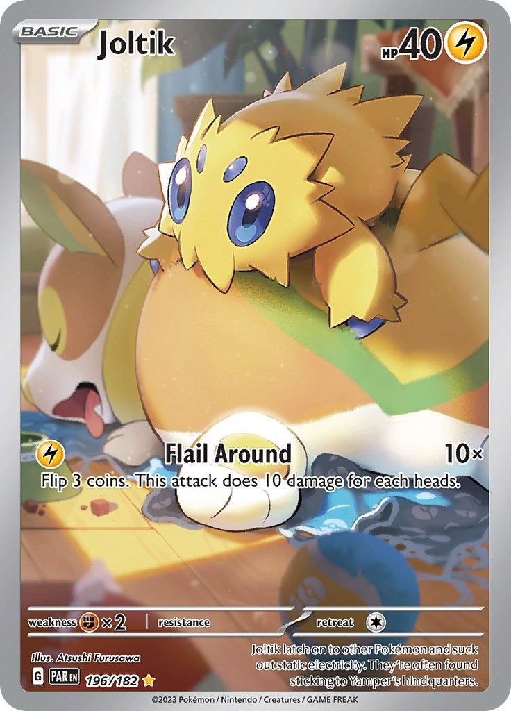 Image for Joltik (196/182) (SV04: Paradox Rift) - Pokemon