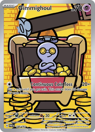 Image for Gimmighoul (198/182) (PAR) - Pokemon