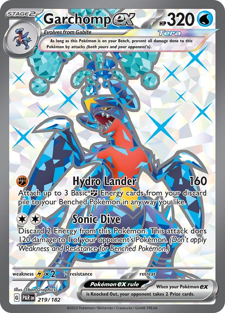 Image for Garchomp ex (219/182) - Pokemon