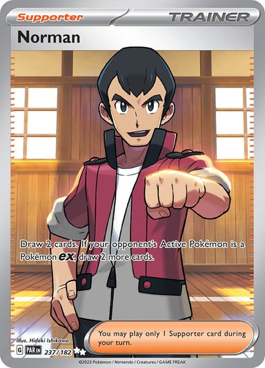 Image for Norman (237/182) (PAR) - Pokemon