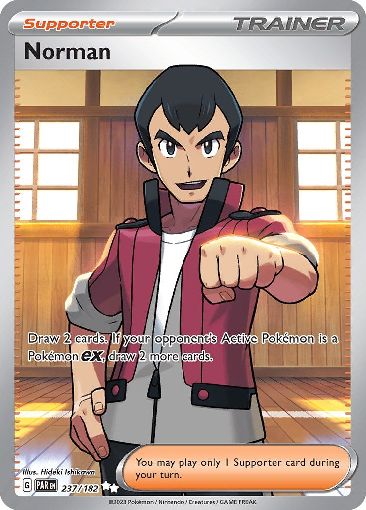 Image for Norman (237/182) (PAR) - Pokemon