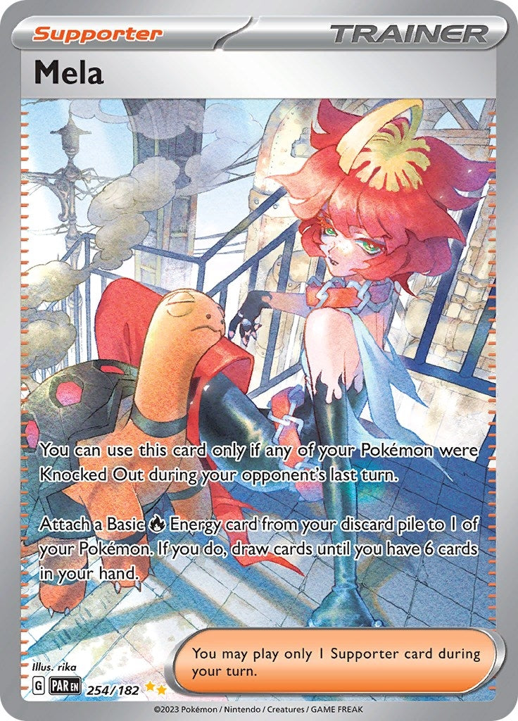 Image for Mela (254/182) (SV04: Paradox Rift) - Pokemon