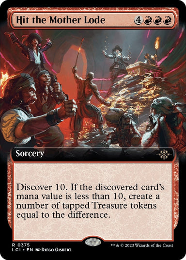 Image for Hit the Mother Lode (Extended Art) (375) (The Lost Caverns of Ixalan) (LCI) - Magic: The Gathering