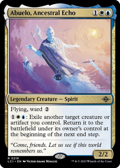 Image for Abuelo, Ancestral Echo (219) (The Lost Caverns of Ixalan) (LCI) - Magic: The Gathering