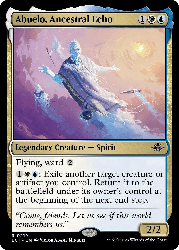 Image for Abuelo, Ancestral Echo (219) (The Lost Caverns of Ixalan) (LCI) - Magic: The Gathering
