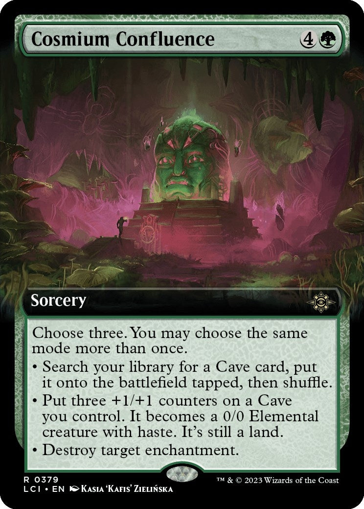 Image for Cosmium Confluence (Extended Art) (379) (The Lost Caverns of Ixalan) (LCI) - Magic: The Gathering