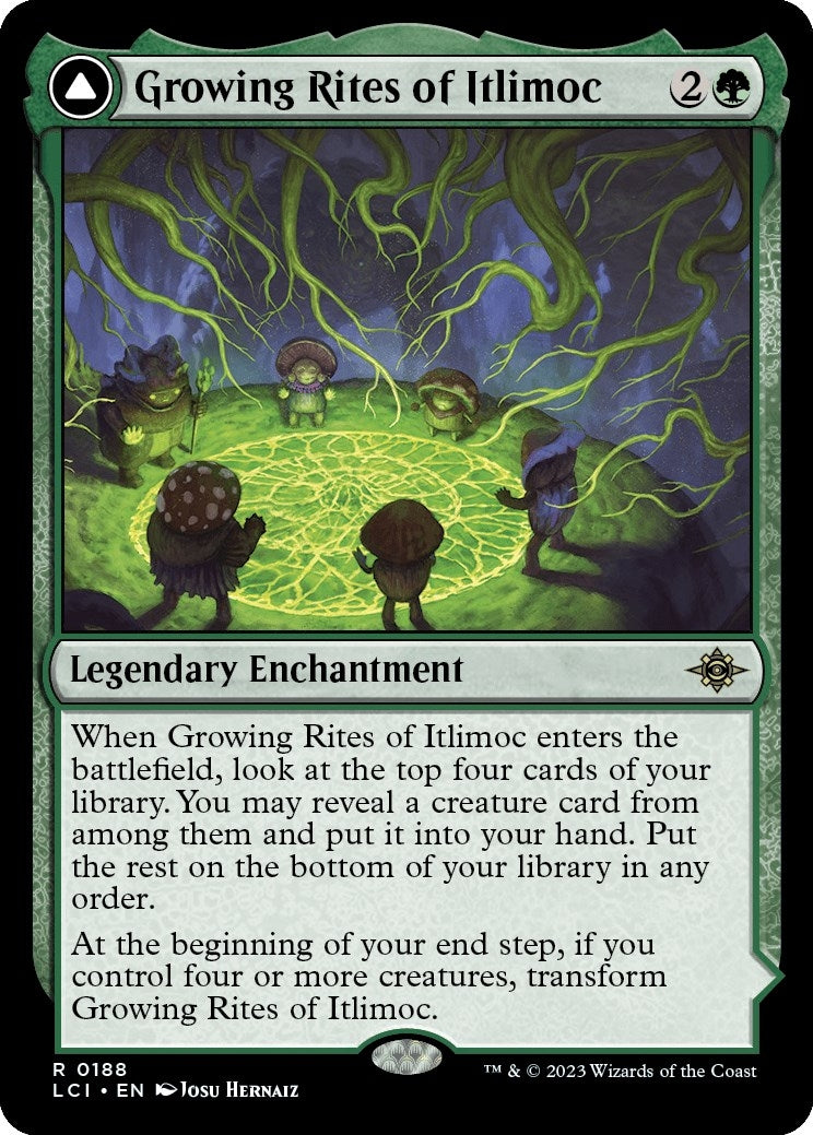Image for Growing Rites of Itlimoc (188) (The Lost Caverns of Ixalan) (LCI) - Magic: The Gathering