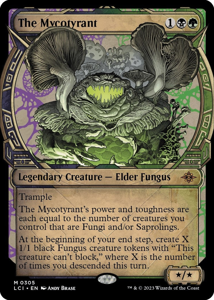 Image for The Mycotyrant (Showcase) (305) (The Lost Caverns of Ixalan) (LCI) - Magic: The Gathering