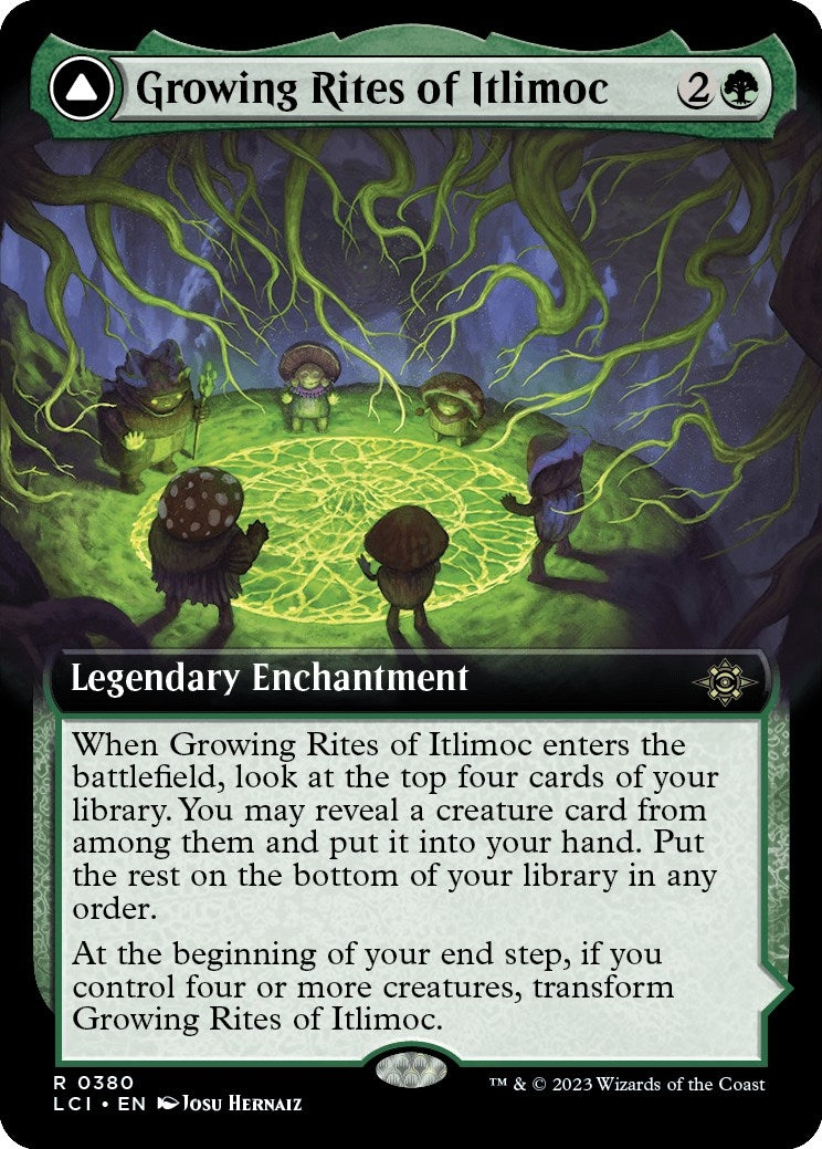 Image for Growing Rites of Itlimoc (Extended Art) (380) (The Lost Caverns of Ixalan) (LCI) - Magic: The Gathering