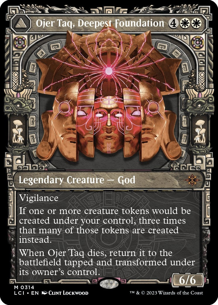 Ojer Taq, Deepest Foundation (Showcase) (314) (The Lost Caverns of Ixalan)