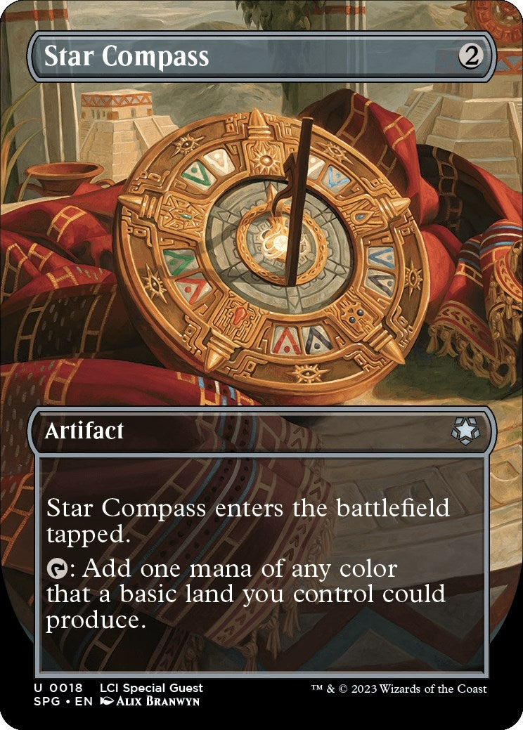 Image for Star Compass (Borderless) (18) (Special Guests) - Magic: The Gathering