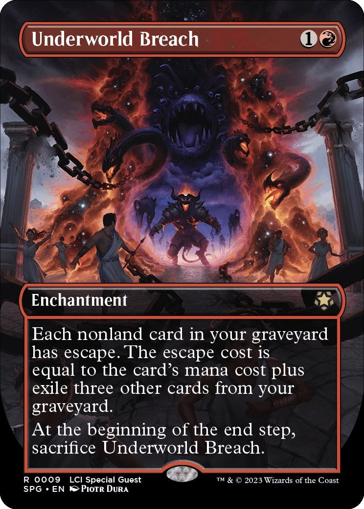 Image for Underworld Breach (Borderless) (9) (Special Guests) - Magic: The Gathering