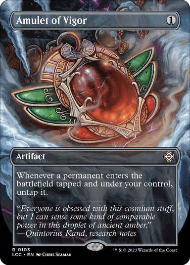 Image for Amulet of Vigor (Borderless) (103) - Magic: The Gathering