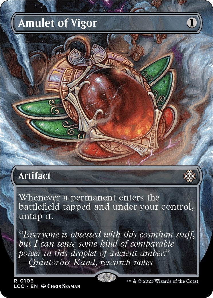 Image for Amulet of Vigor (Borderless) (103) - Magic: The Gathering